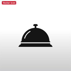 hotel bell icon vector eps 10