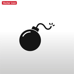 Bomb icon vector eps 10