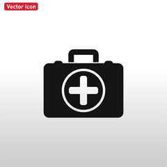 First aid icon  vector . Medical sign