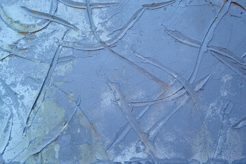 wall with deep lines of different lengths