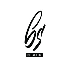 Initial BS Letter Logo With Creative Modern Business Typography Vector Template. Creative Letter BS Logo Vector.