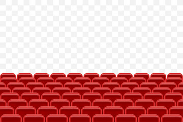 theater hall with seating for spectators vector illustration