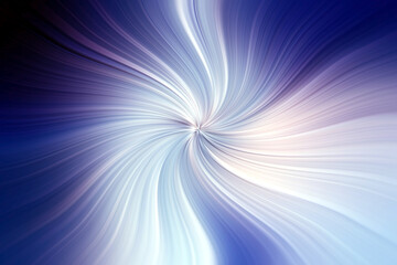 Obraz premium Abstract radial zoom blur surface in blue, lilac and white. Abstract background with radial, diverging, converging lines.