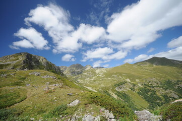 landscape with clouds