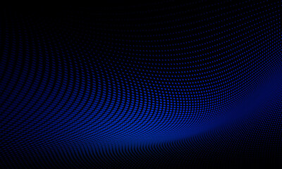 Abstract shiny blue halftone background illustration
