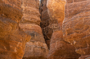 Charyn Canyon with Red Rocks Kazakhstan