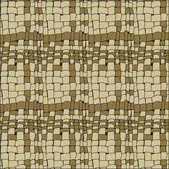 Woven texture seamless pattern vector or Knit weaving pattern