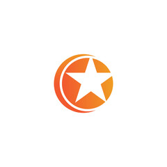 Star icon Template vector illustration
