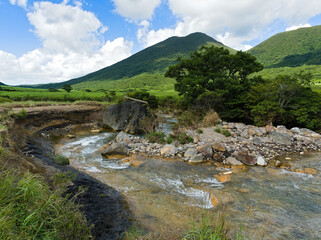 夏のくじゅう連山
