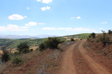 road in the mountains