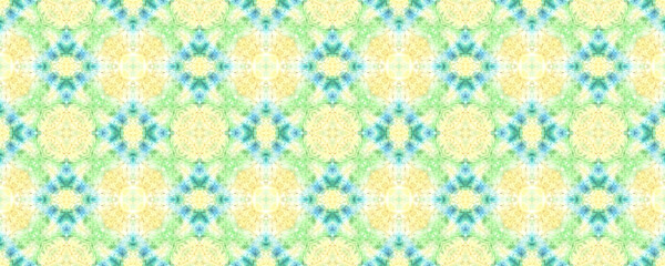 Rainbow Summer Pattern.  Blue and Yellow Textile Print. Colorful Natural Ethnic Illustration. Asian Backdrop.  Rainbow Summer and Navy Pattern. 