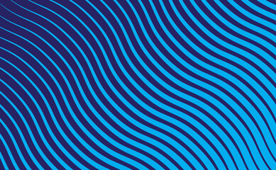 futuristic modern wave line art style cover background template, light blue neon effect elegant vector graphic