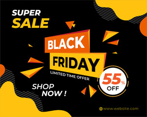 Sale Banner Template, Black Fiday Banner, Big Sale banner Background