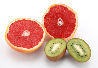 grapefruit & kiwi fruit