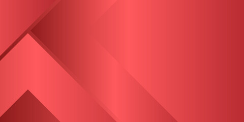 Obraz premium Red abstract background geometry shine and layer element vector for presentation design. 