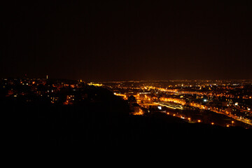 Fototapeta premium night city view