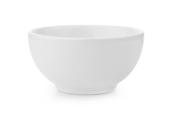 white bowl isolated on white background.