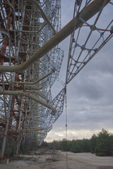 Duga is a Soviet over-the-horizon radar station for an early detection system for ICBM launches.