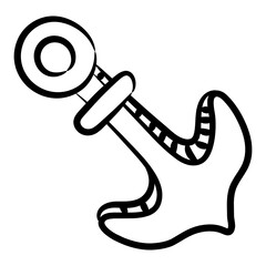 
Design of anchor text in editable linear style
