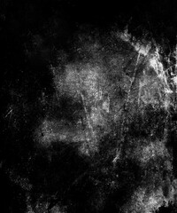 Black scratched grunge background, scary old texture perfect for halloween concept