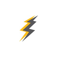 flash thunder bolt   illustration vector