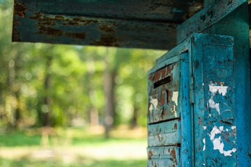 an old post box vintage