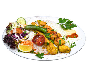 Hähnchenspieße auf die türkische Art