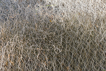 Design of a steel wire mesh fence
