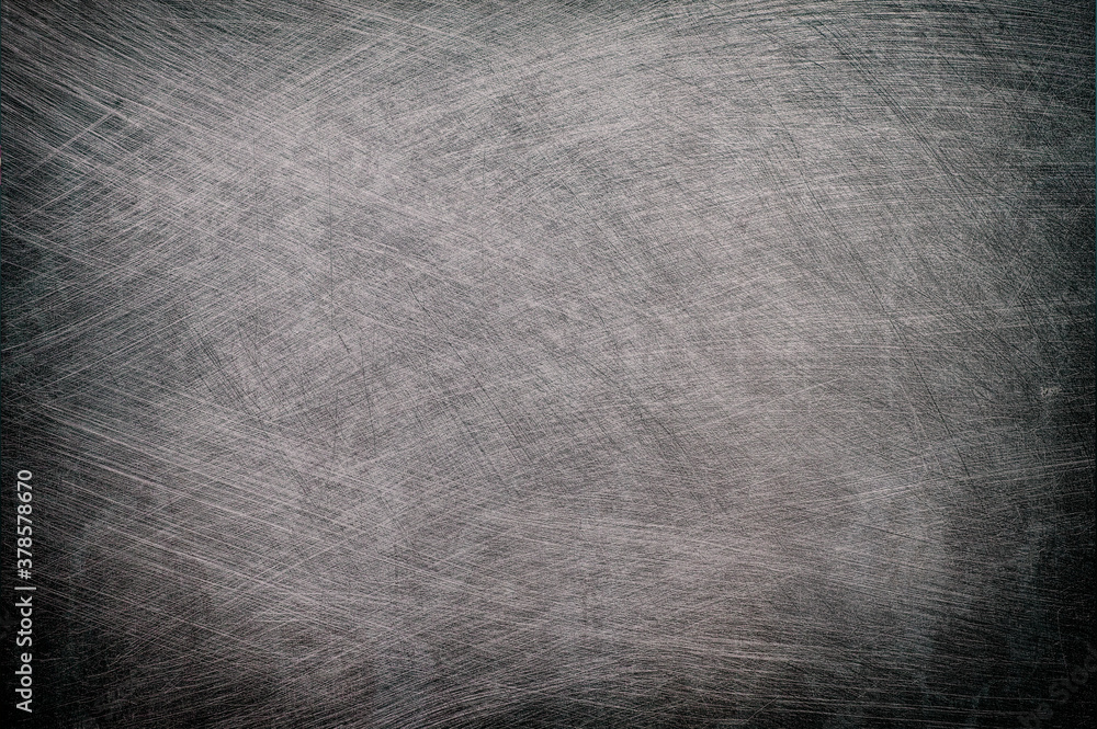 Poster silver metal brushed texture with vignette background ,brushed aluminum simple spaces use us contemp