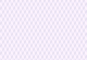 White background with 3d squares. Seamless vector Illustration. Geometric design for web, print for wrapping, fabric, poster, etc. 