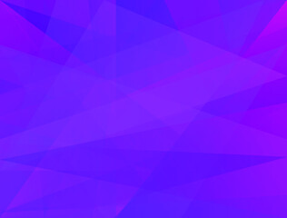 Blue blurred background. Polygonal vector illustration. 