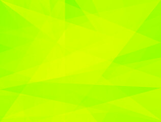 Green blurred background. Polygonal vector illustration. 