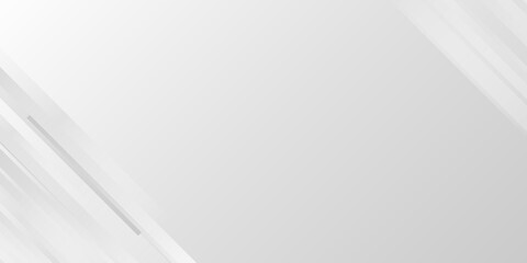 Obraz premium Grey shiny white abstract background geometry shine and layer element vector for presentation design. Suit for business, corporate, institution, party, festive, seminar, and talks.