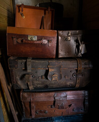 Old suitcases 