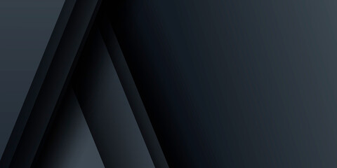 Abstract black background, dynamic black landing page 