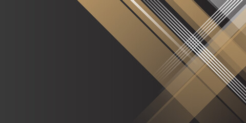 Gold brown white abstract presentation background with copy space