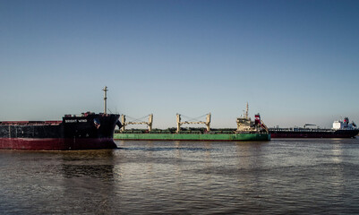 ship in the port