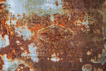 rusty metal background