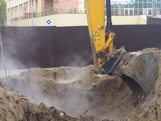 устранение утечки на теплосетях