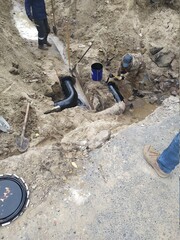 устранение утечки на теплосетях