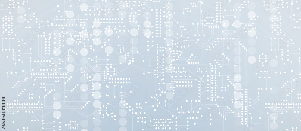 Aufkleber technology data background, idea of global business solution