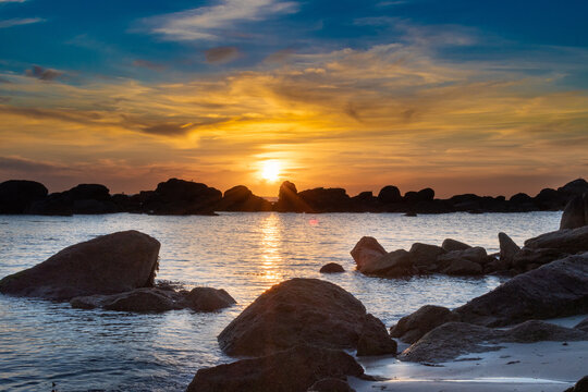 Coucher de soleil meneham