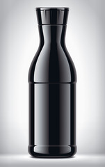 Plastic Bottle on background. 