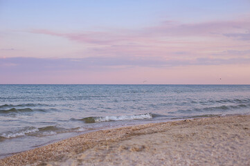 beach at sunset