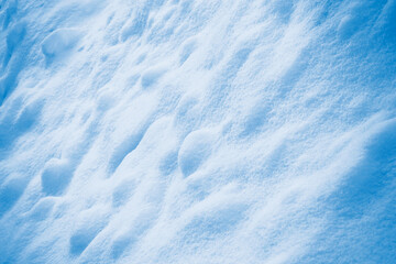 Background. Winter landscape. The texture of the snow
