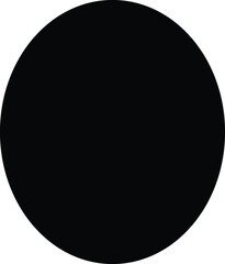Fototapeta na wymiar Black circle icon