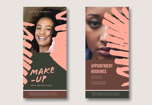 Makeup Flyer Layout