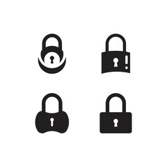 padlock logo icon