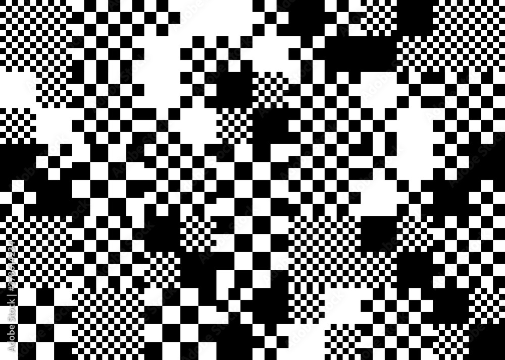 Poster digital design abstract vector pattern