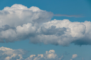 Clouds with Blue Sky Background